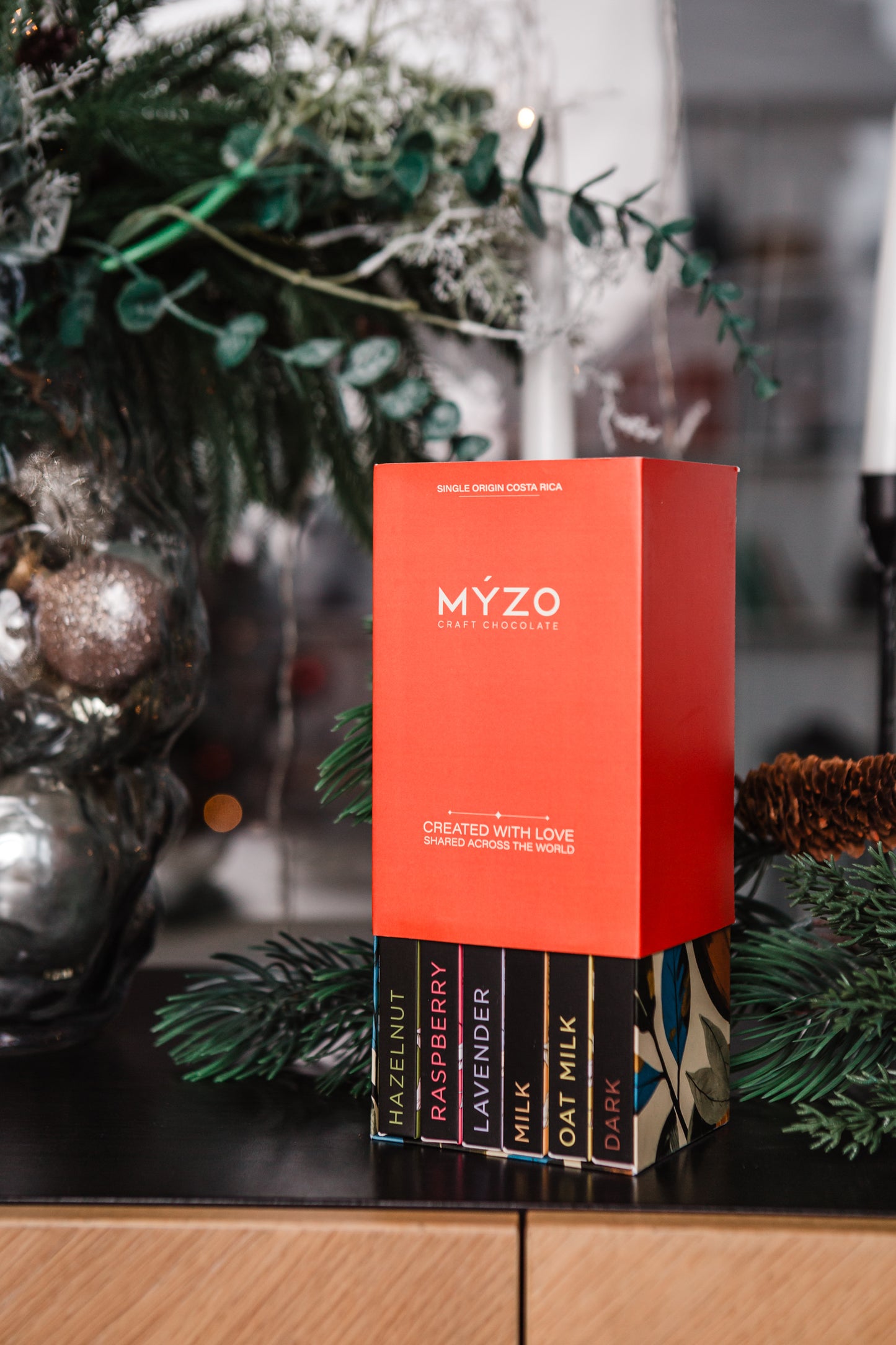 Подарунковий набір MYZO з 6 шоколадок | Bean-to-Bar Fiesta