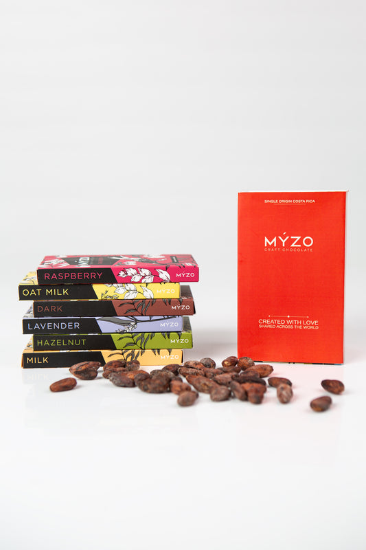 Подарунковий набір MYZO з 6 шоколадок | Bean-to-Bar Fiesta