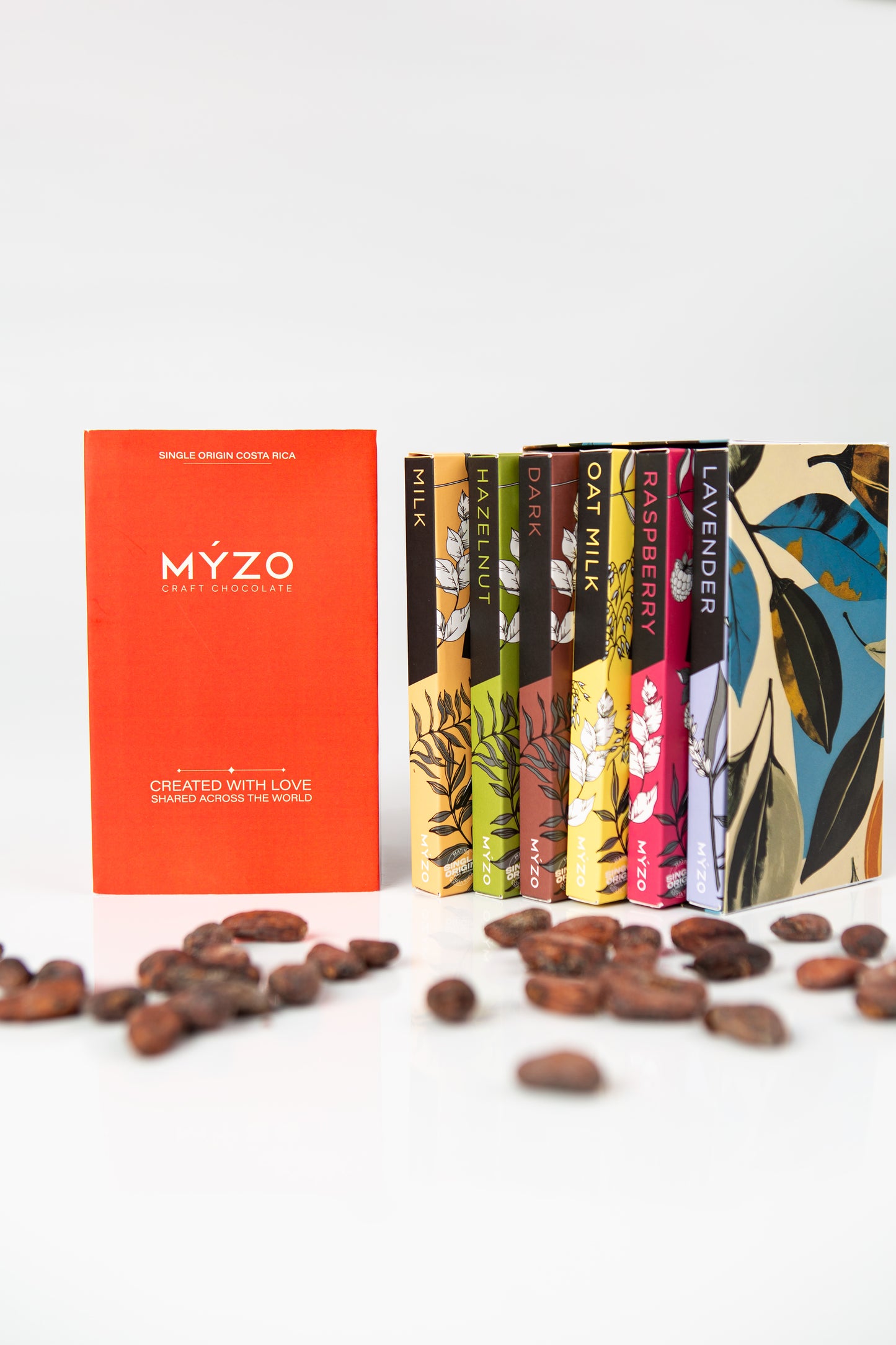 Подарунковий набір MYZO з 6 шоколадок | Bean-to-Bar Fiesta