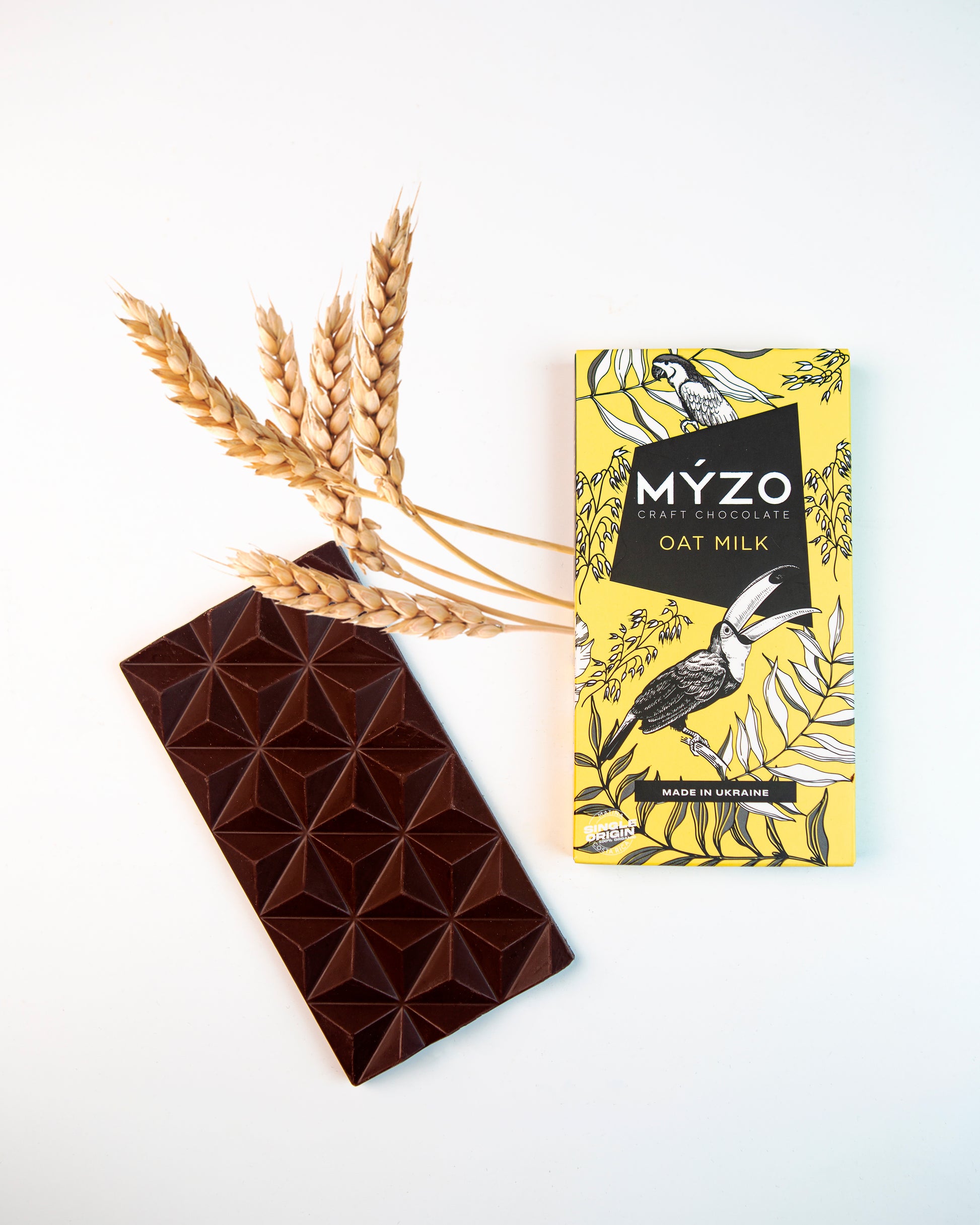 Крафтовий шоколад з вівсяним молоком - Myzo Chocolate