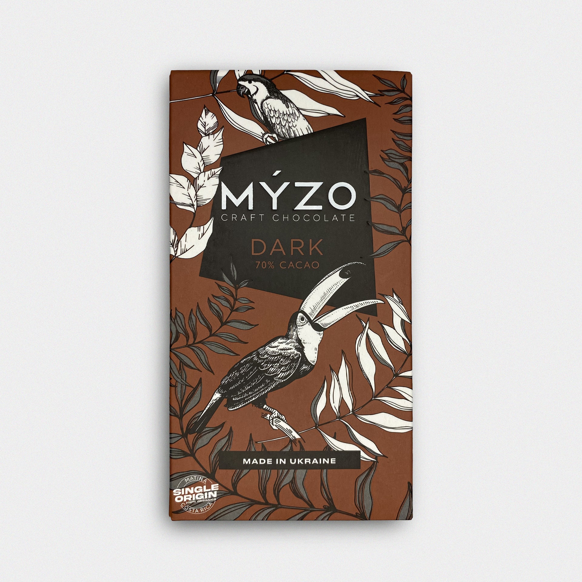 70% Чорний шоколад - Myzo Chocolate